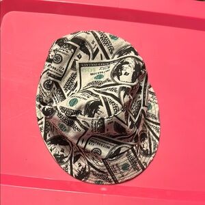 New Dollar Bill Pattern Bucket Hat